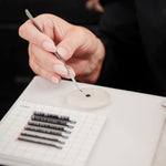 Orbe Ultimate 0 Eyelash adhesive drop. A pureform glue.